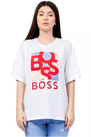 HUGO BOSS Dames T-shirts - T-shirts - Wit - Dames