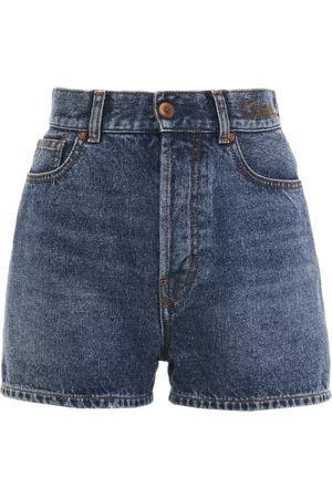 Chloé Dames Shorts - Denim shorts - Blauw - Dames