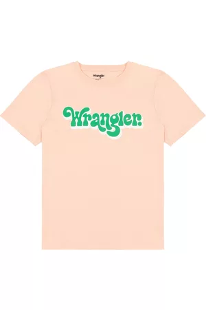 Wrangler Dames T-shirts - T-shirts - Oranje - Dames