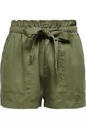 ONLY Dames Shorts - Korte Broeken - Groen - Dames