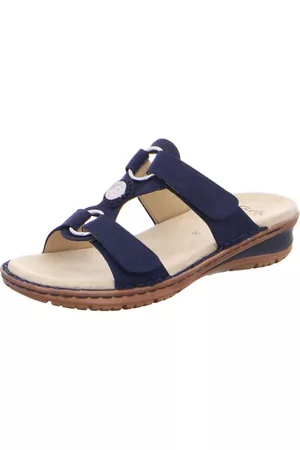 ARA Dames Slippers - Slippers - Blauw - Dames