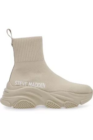 Steve Madden Dames Enkellaarzen - Chelseaboots - Beige - Dames