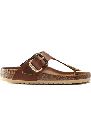 Birkenstock Dames Teenslippers - Slippers - Bruin - Dames