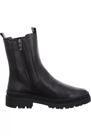 ARA Dames Enkellaarzen - Chelseaboots - Zwart - Dames