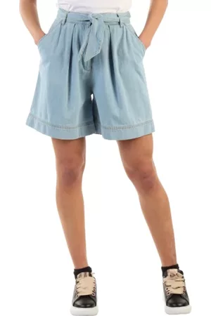 Pinko Dames Shorts - Korte Broeken - Blauw - Dames