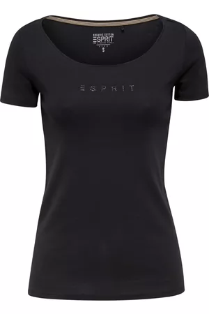 ESPRIT Dames T-shirts - T-shirts - Zwart - Dames