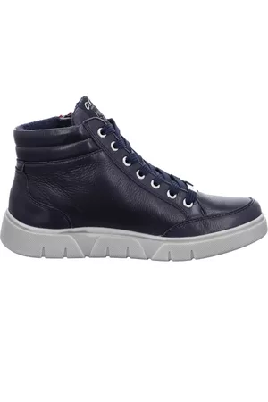 ARA Dames Enkellaarzen - Enkellaarsjes - Blauw - Dames