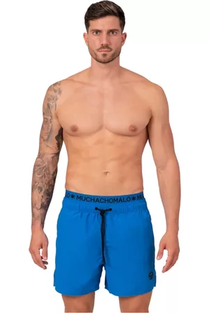 Muchachomalo Heren Zwembroeken - Badmode - Blauw - Heren
