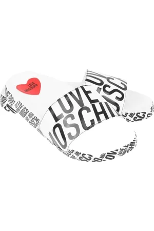 Moschino Dames Slippers - Slippers - Wit - Dames