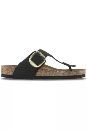 Birkenstock Dames Teenslippers - Slippers - Zwart - Dames