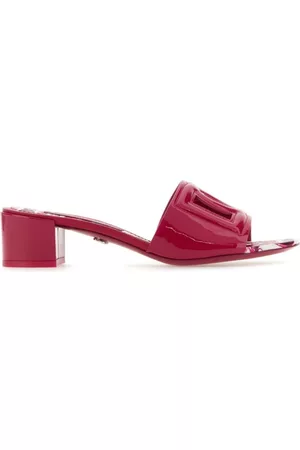 Dolce & Gabbana Dames Clogs - High heels - Paars - Dames