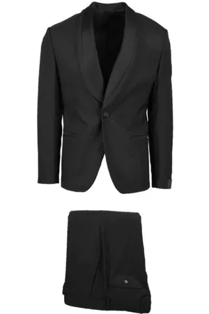 ALESSANDRO DELL'ACQUA Heren Pakken - Business kostuum - Zwart - Heren