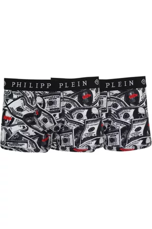 Philipp Plein Heren Ondergoed - Boxershorts - Zwart - Heren