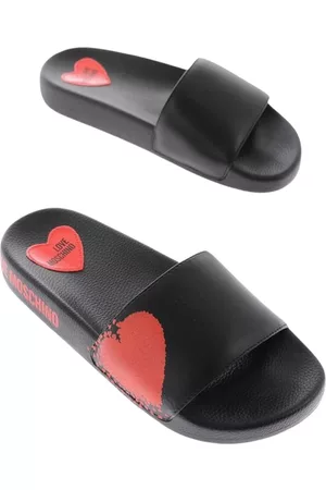 Moschino Dames Slippers - Slippers - Zwart - Dames