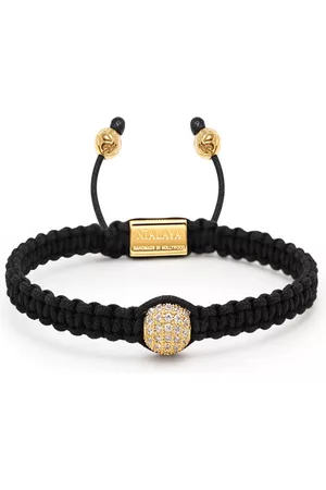 Nialaya Heren Armbanden - Armbanden - Zwart - Heren