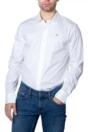 Tommy Hilfiger Heren Zakelijke Overhemden - Zakelijke Overhemden - Wit - Heren