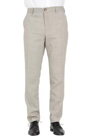 SELECTED Heren Broeken voor pakken - Kostuums - Beige - Heren