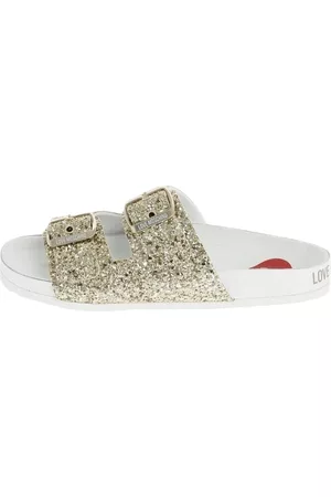 Moschino Dames Slippers - Slippers - Geel - Dames