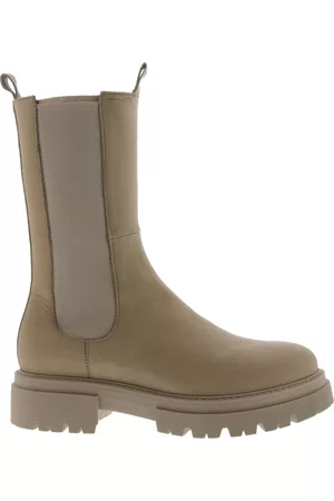 Blackstone Dames Enkellaarzen - Chelseaboots - Beige - Dames
