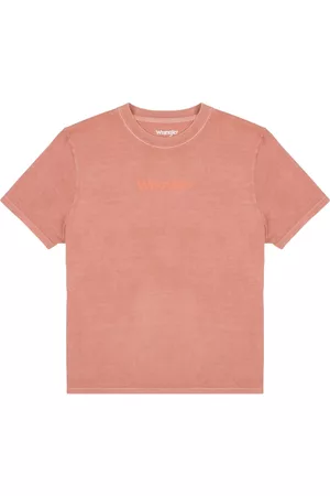 Wrangler Dames T-shirts - T-shirts - Oranje - Dames