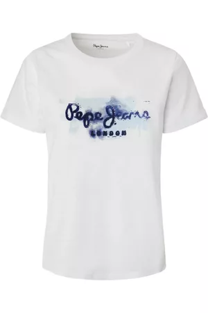 Pepe Jeans Dames Witte T-shirts - T-shirts - Wit - Dames