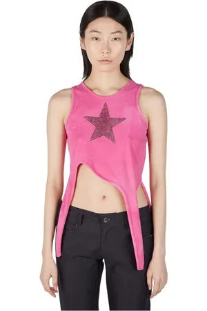 Collina Strada Tops, Dames, Roze, S, Katoen, Tops