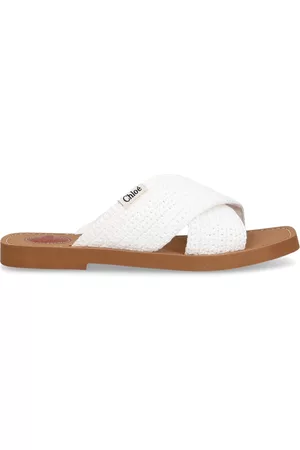 Chloé Dames Slippers - Slippers - Wit - Dames