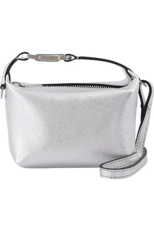 Eera Eéra, Tassen, Dames, Grijs, ONE Size, Leer, Handbags