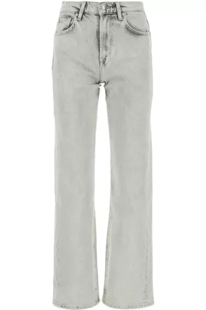 7 for all Mankind Dames Straight - Straight Jeans - Grijs - Dames