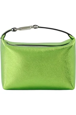 Eera Eéra, Tassen, Dames, Groen, ONE Size, Leer, Handbags