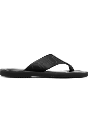Emporio Armani Heren Teenslippers - Slippers - Zwart - Heren