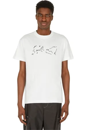 Soulland Tops, Heren, Wit, S, Katoen, T-Shirts
