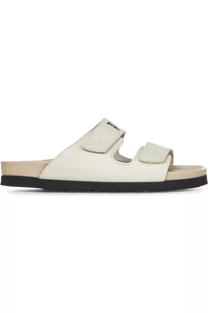 Palm Angels Dames Slippers - Slippers - Beige - Dames