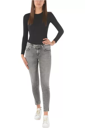 Diesel Dames Skinny - Skinny Jeans - Grijs - Dames