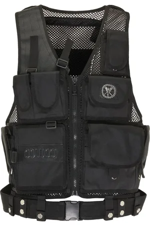 Carlo Colucci Jassen, Heren, Zwart, M, Vests