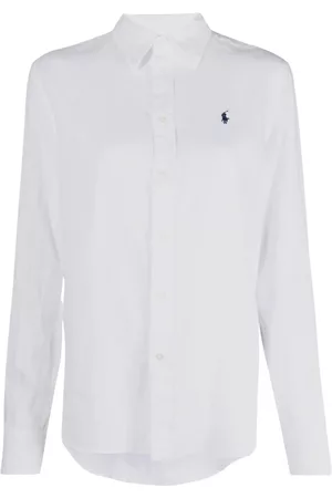 Ralph Lauren Dames Lange mouw - Longsleeve shirts - Wit - Dames