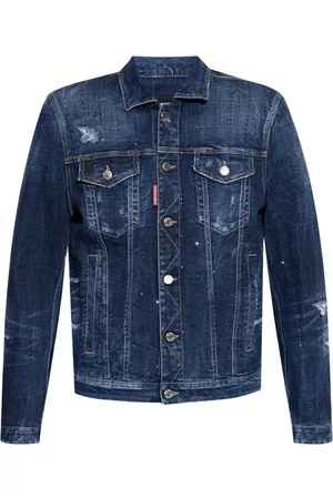 Dsquared2 Heren Spijkerjassen - Spijkerjassen - Blauw - Heren
