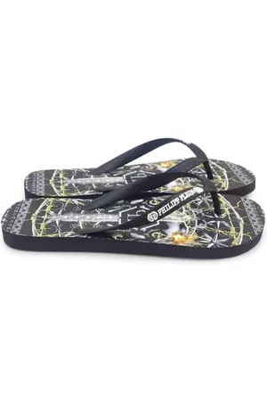 Philipp Plein Teenslippers - Slippers - Zwart - unisex