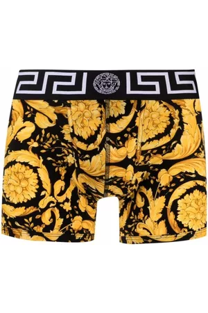 VERSACE Heren Ondergoed - Boxershorts - Geel - Heren