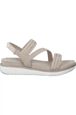 Tamaris Dames Outdoor Sandalen - Sandalen - Beige - Dames