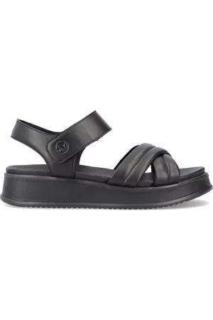 Rieker Dames Outdoor Sandalen - Sandalen - Zwart - Dames