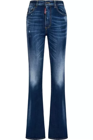 Dsquared2 Dames Bootcut - Flared Jeans - Blauw - Dames