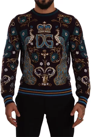 Dolce & Gabbana Heren Fleece truien - Truien & Vesten - Rood - Heren