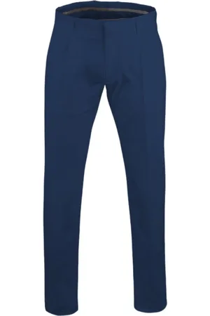 MOORER Broeken, Heren, Blauw, 2Xl, Katoen, Broeken