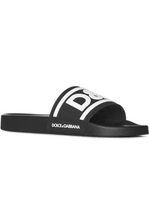Dolce & Gabbana Heren Slippers - Slippers - Zwart - Heren