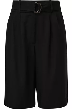 Comma, Dames Shorts - Korte Broeken - Zwart - Dames
