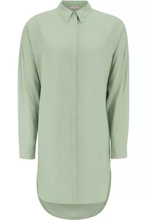 Soft Rebels Dames Lange mouw - Longsleeve shirts - Groen - Dames