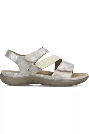 Rieker Dames Outdoor Sandalen - Sandalen - Grijs - Dames