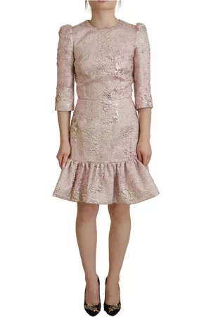 Dolce & Gabbana Dames Casual jurken - Casual kleedjes - Roze - Dames
