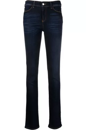 Emporio Armani Dames Skinny - Skinny Jeans - Blauw - Dames